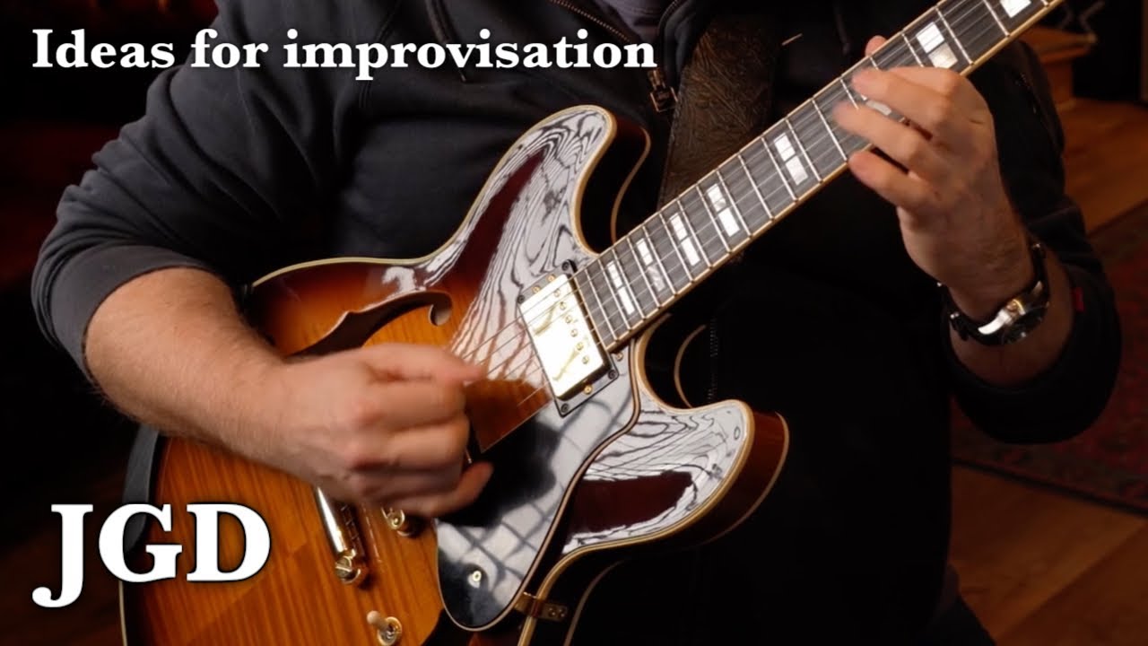 JAZZ GUITAR DAILY - Ideas for improvisation - #2