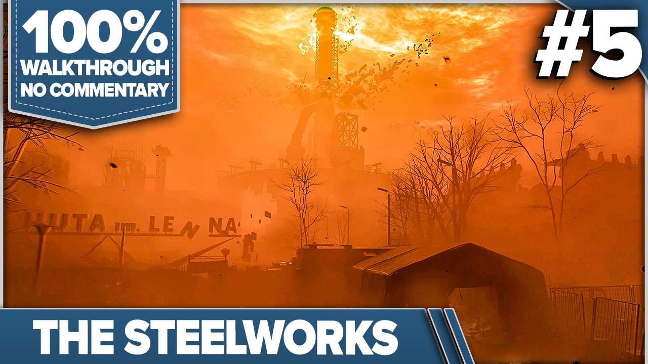 Cronos: The New Dawn 100% Cinematic Walkthrough (Hard, No Damage) 05 THE STEELWORKS