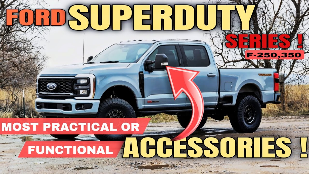 Top 15 Ford Super Duty Accessories on Amazon (F-250 & F-350 Must-Haves!)