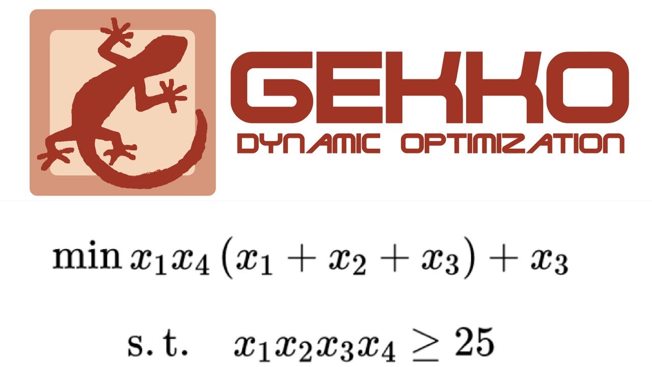 GEKKO для оптимизации