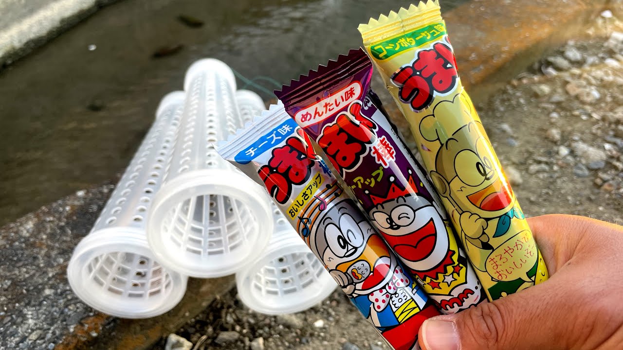 うまい棒で作ったゼリーを罠に仕掛けた結果がヤバすぎた