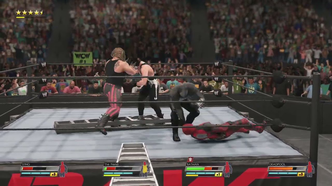 WWE 2K22 FIRST LADDER MATCH FIRST GLITCH???