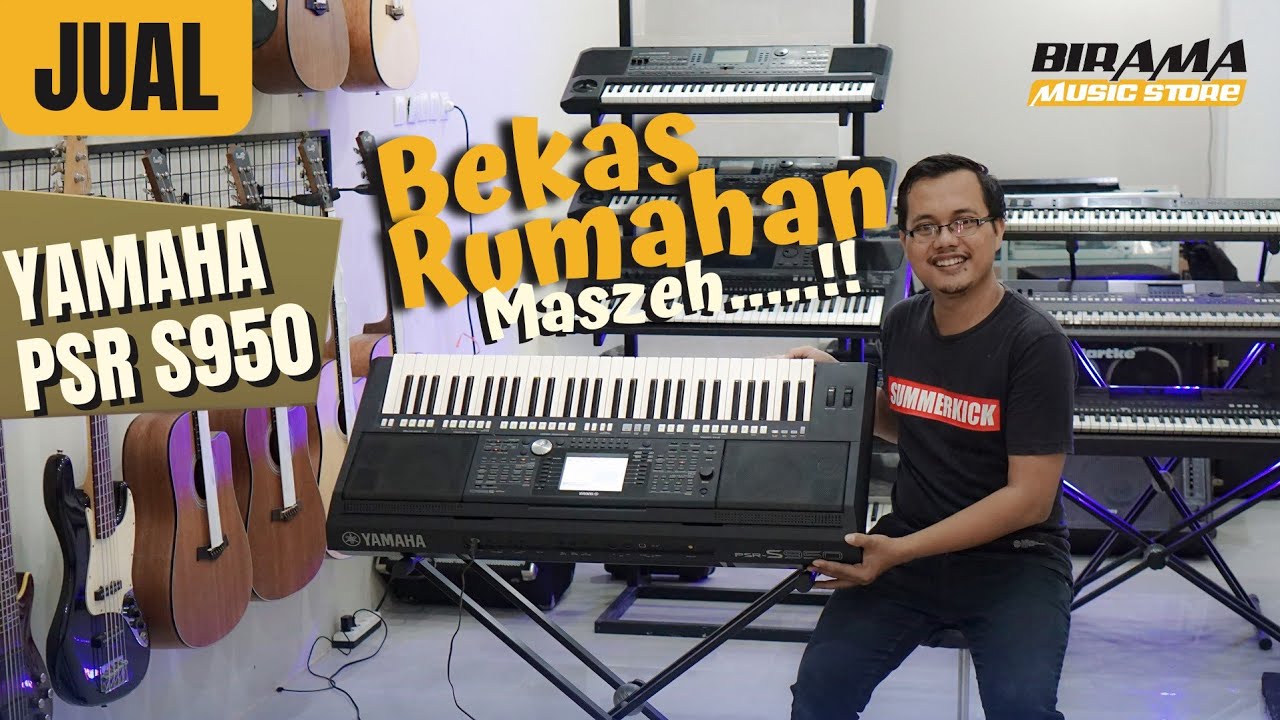 ISTIMEWA..!! YAMAHA PSR S950 | Mulus | Fitur lengkap.