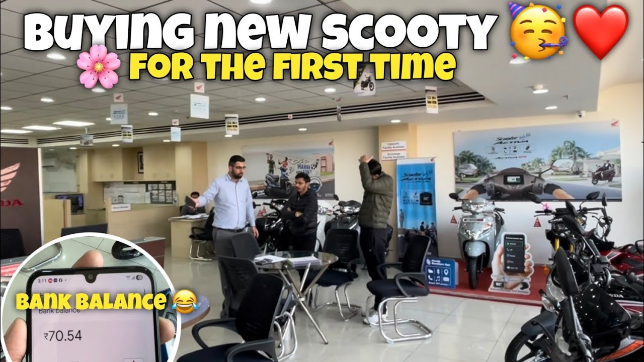 Buying New Scooty For Thr First Time 🥳🙏 *BANK BALANCE ₹70 😂* New Vlogs 2026✨📸 | Arvind Kharolia