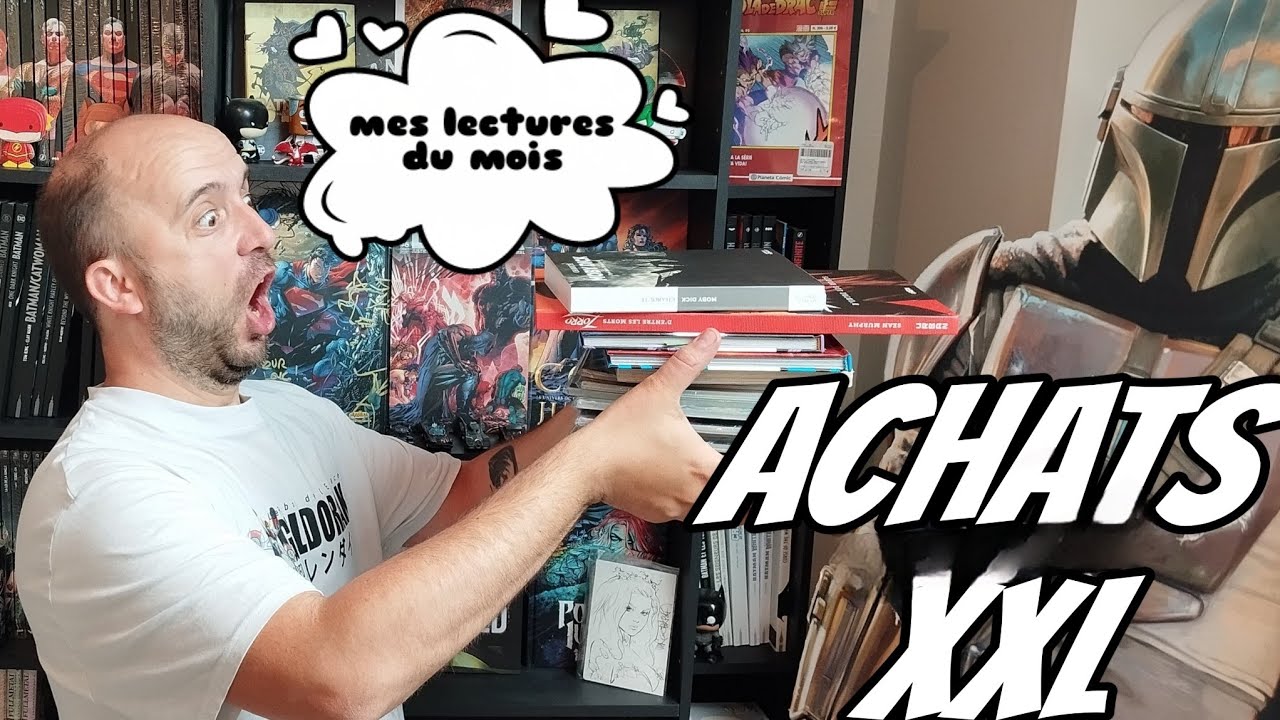 Achat Du Mois de JUILLET : "Plongez dans l'univers épique des comics et mangas "