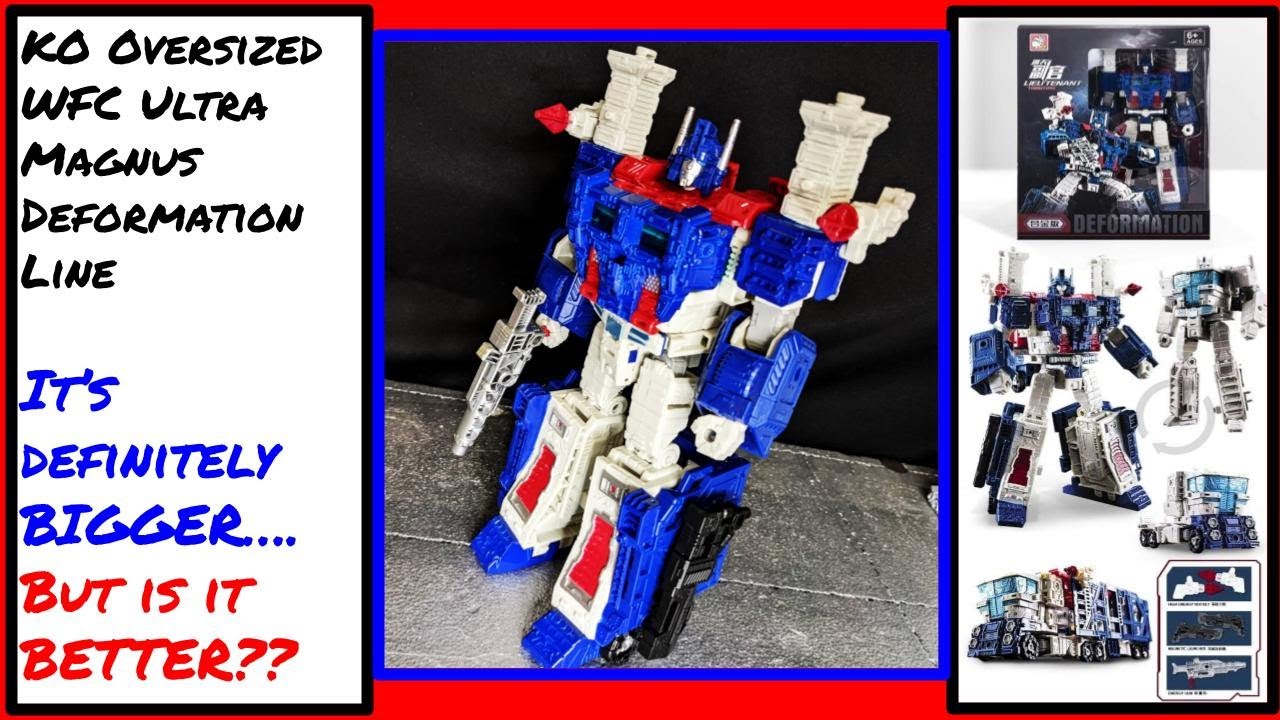 KO Oversized WFC Siege Ultra Magnus Review/Discussion