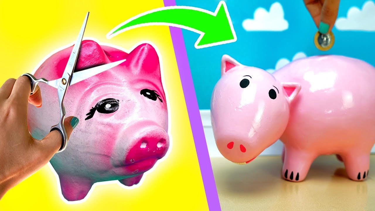 TRANSFORMEI MEU PORQUINHO TRISTE NO PIG DE TOY STORY! Toy Makeover | Paula Stephania