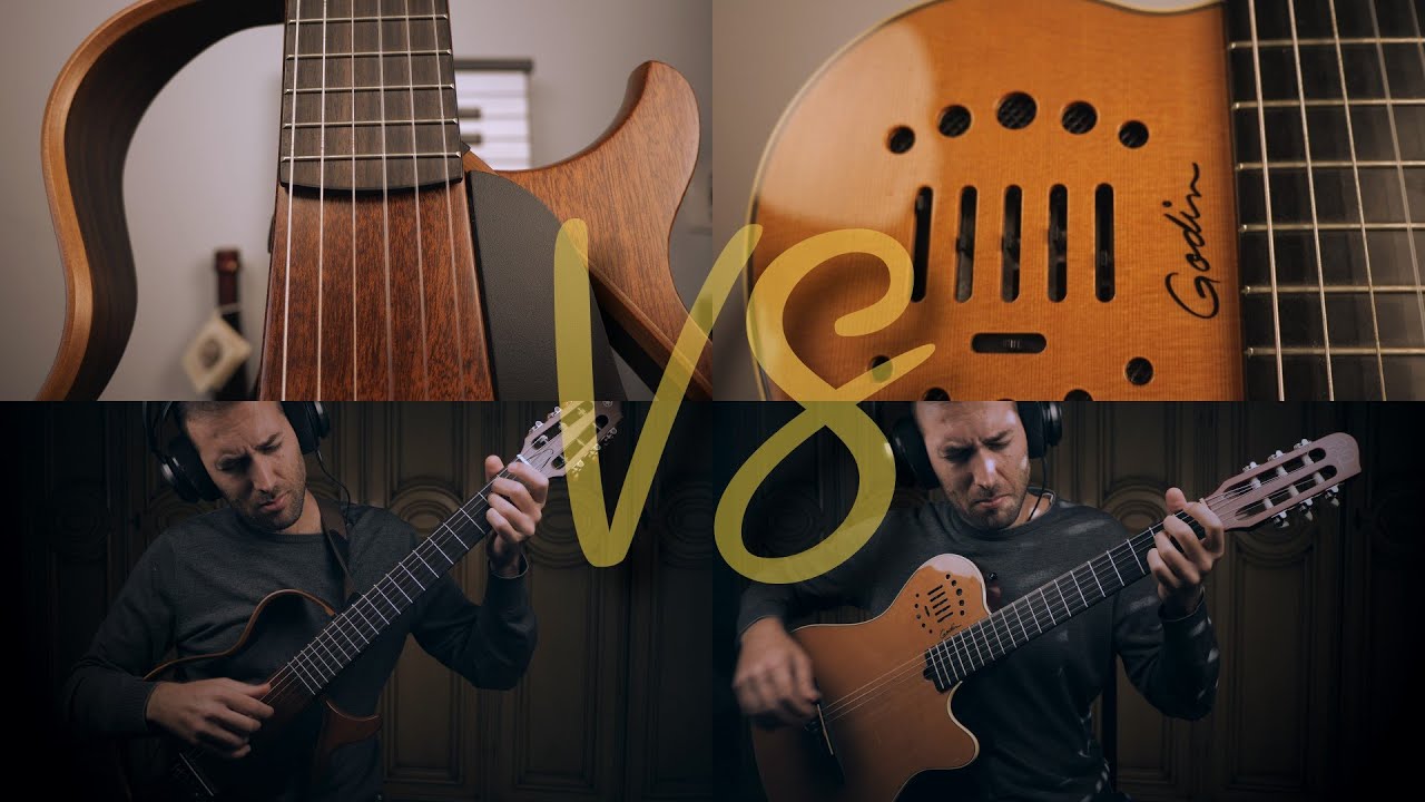 Yamaha SLG200N vs Godin | Silent Guitar Battle  🎸🌈