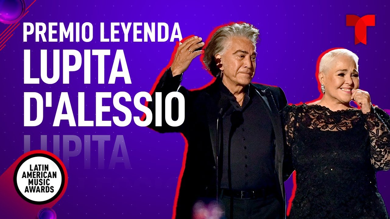 Lupita D'Alessio recibe el Premio Leyenda | Latin American Music Awards 2022