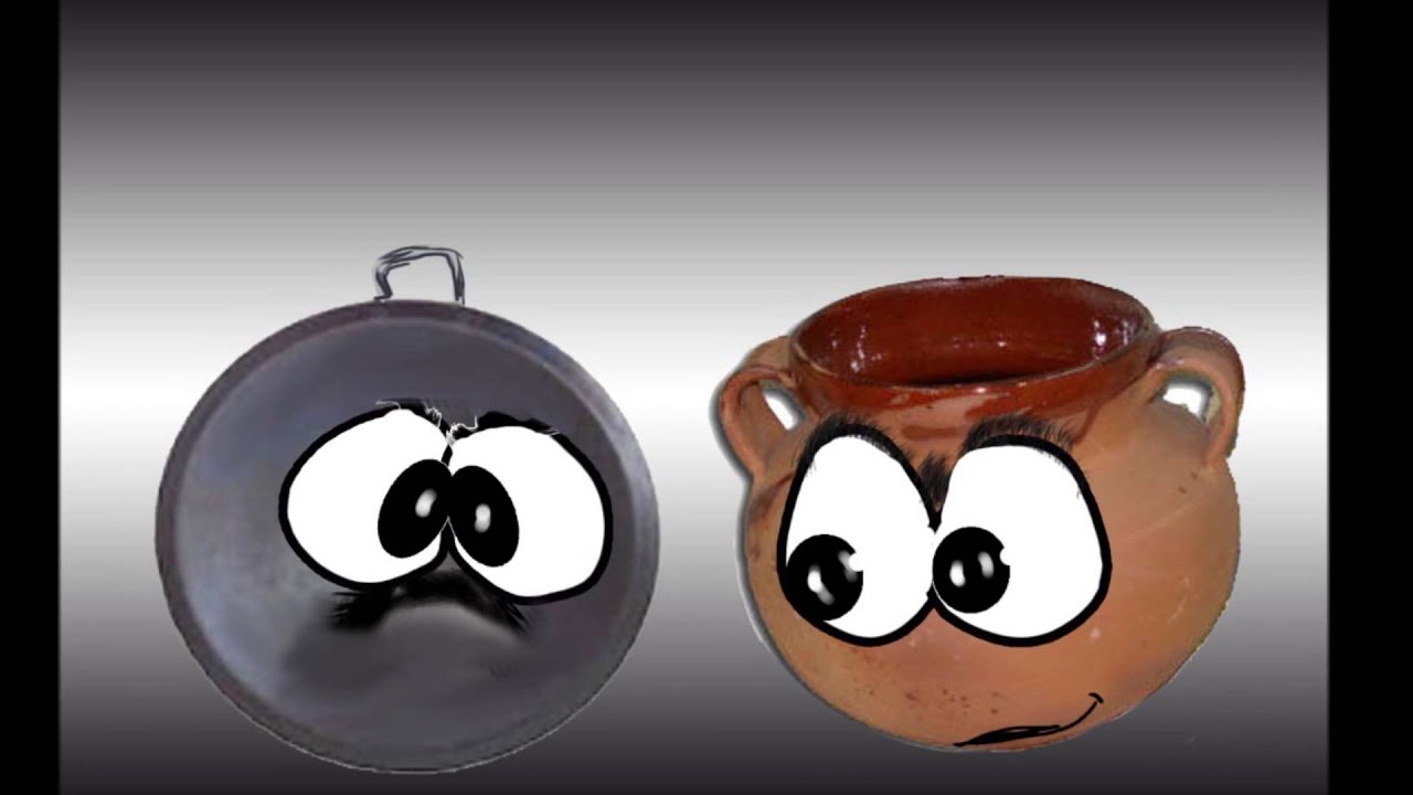 El comal y la olla-cri cri.