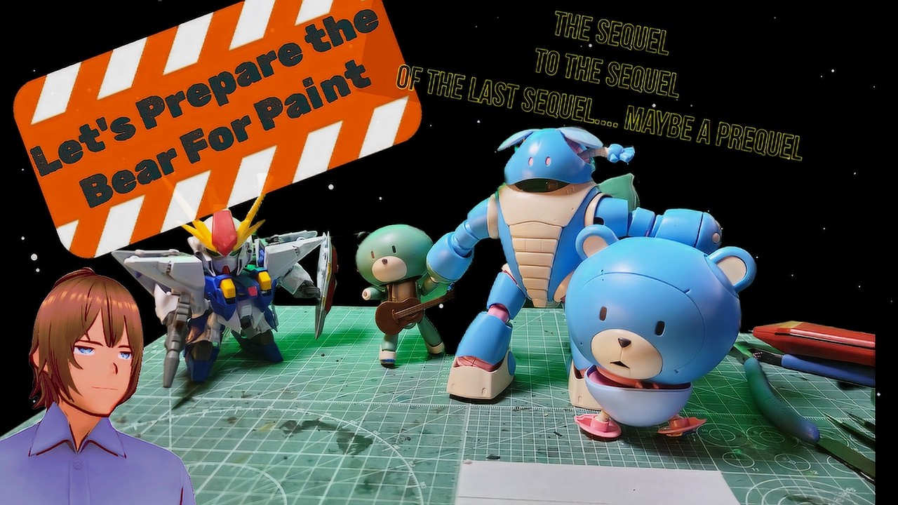 Plastic Therapy!  Will i Finish Sanding HG Beargguy Sanding