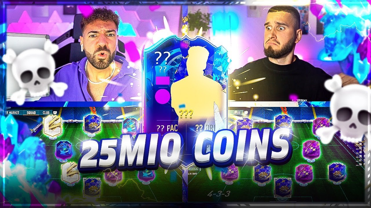 FIFA 23: 25 MIO COINS SQUAD BUILDER BATTLE🔥🔥 IamTabak vs Wakez !!