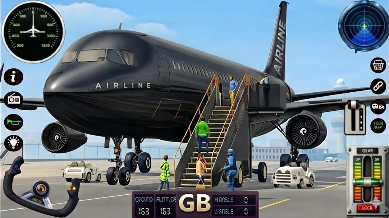 City Airport Emargency Loding - Pilot Handles Deadly Passenger Flight ✈️ Android Gameplay 4