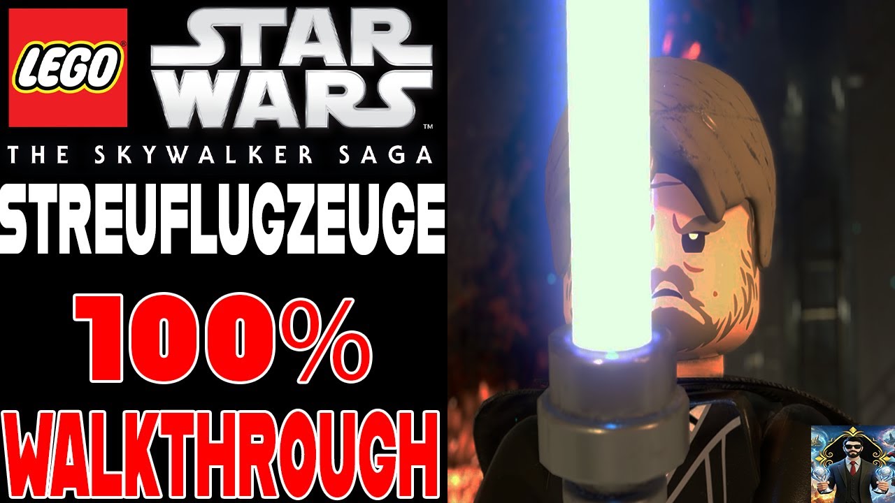Streuflugzeuge 100% ALLE MINIKITS/HERAUSFORDERUNGEN Lego Star Wars Die Skywalker Saga