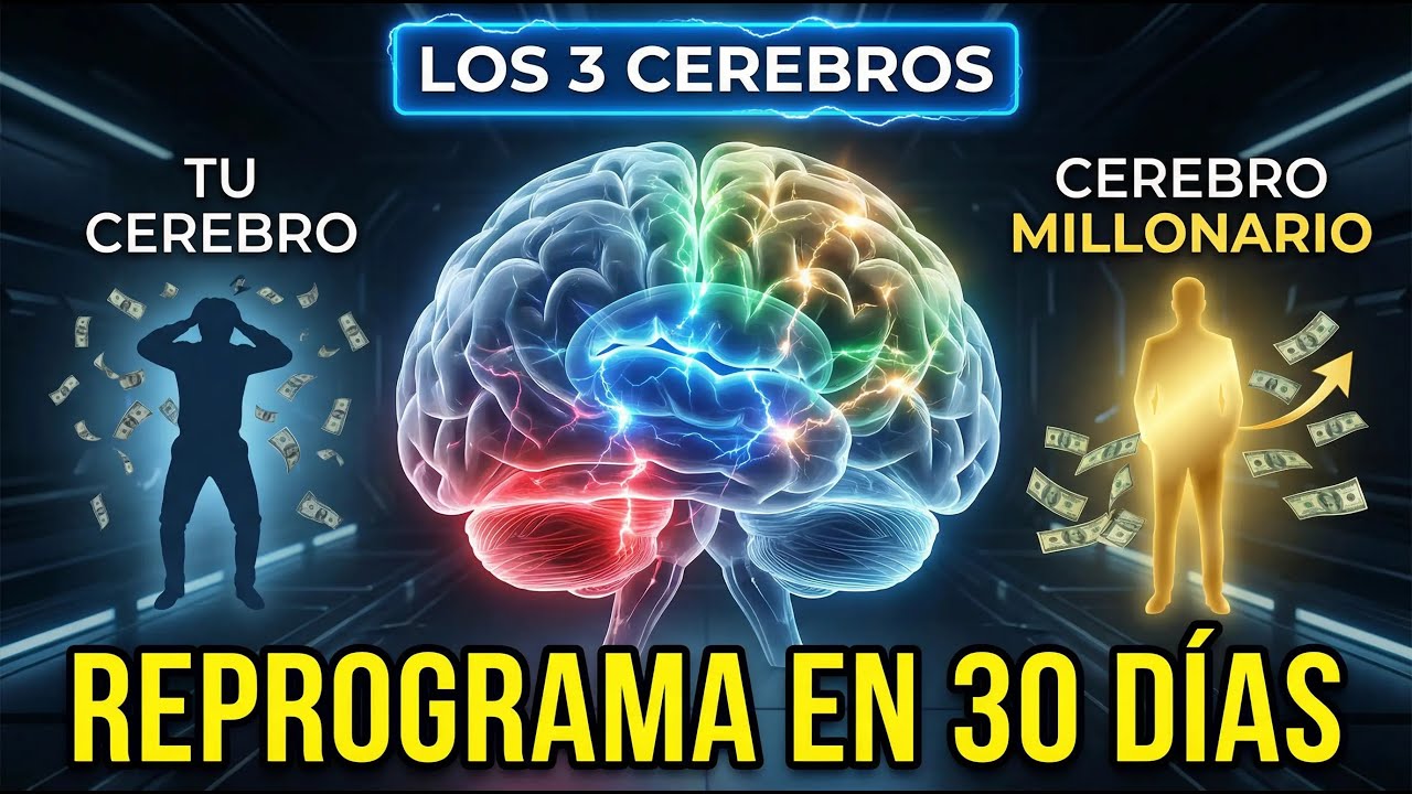 Los 3 CEREBROS Del Millonario: Neurociencia del Éxito (Reprograma Tu Mente en 30 Días)