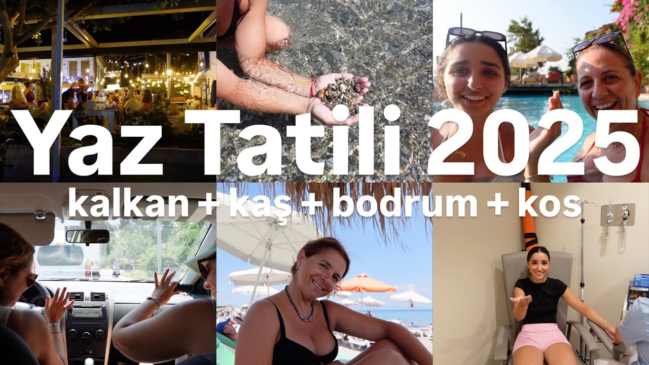 Yaz Vlogu | Kalkan, Kaş ve Kos Gezi Tatili (2025)