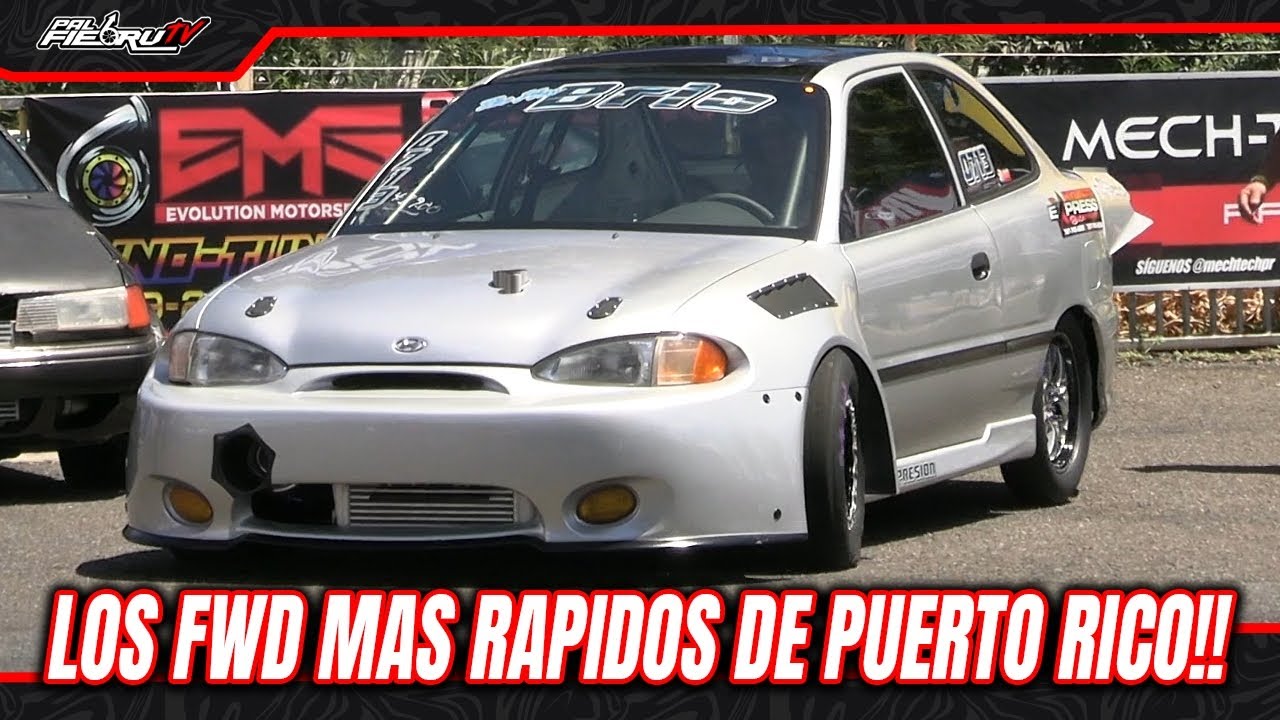 LOS FWD MÁS RÁPIDOS DE PUERTO RICO - FWD NEXT LEVEL 2 BY COKKETO LOCUTOR EN SALINAS SPEEDWAY!!
