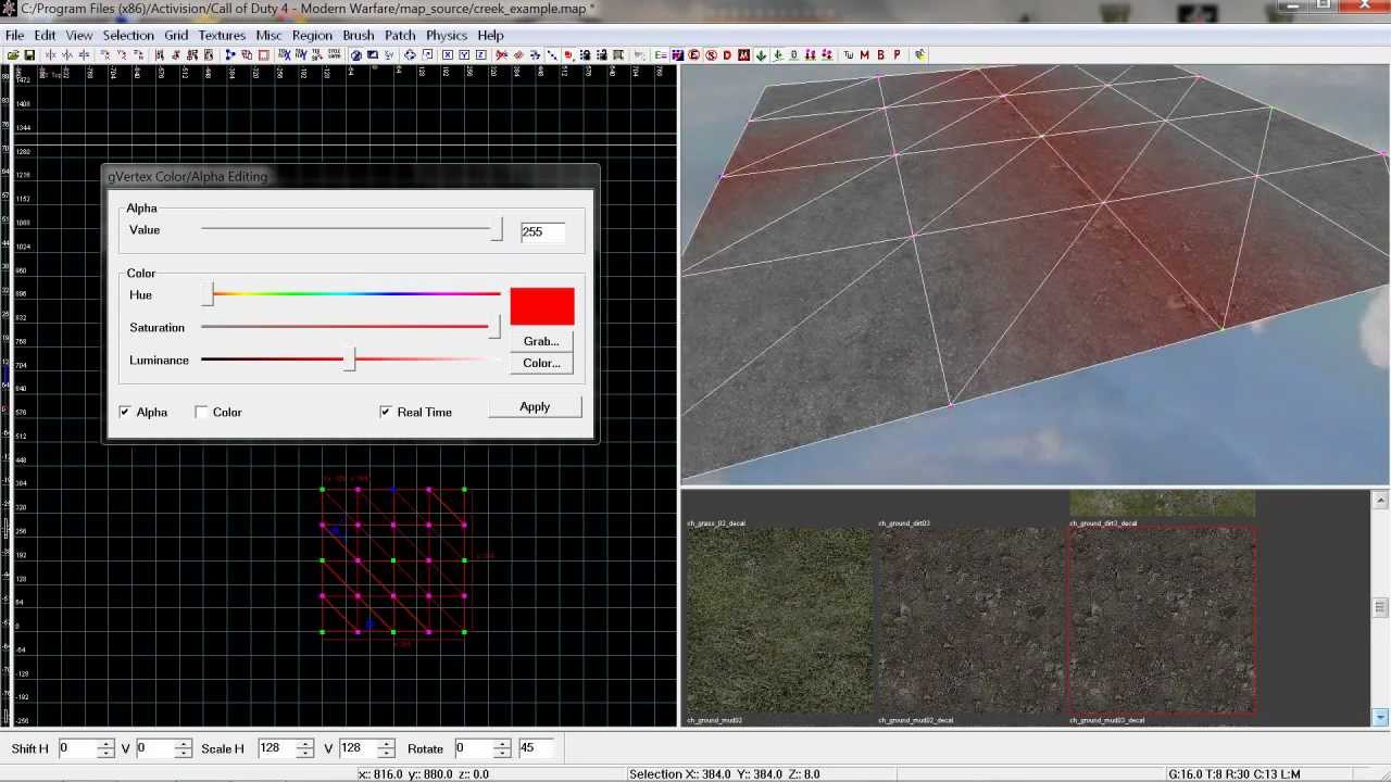 Advanced terrain series: Part 2 : Intermediate patch manipulation