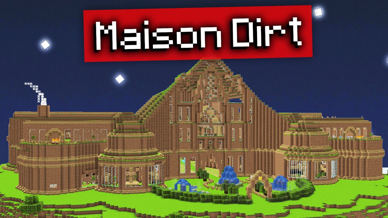J'ai forc&eacute; un Builder PRO &agrave; n'utiliser que de la DIRT...