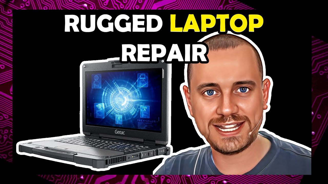 Rugged laptop repair - can we fix the broken usb ports on this diagnostic laptop.