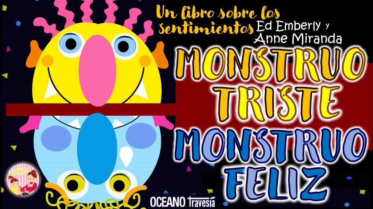 🌟MONSTRUO TRISTE MONSTRUO FELIZ#aprendeencasaiii