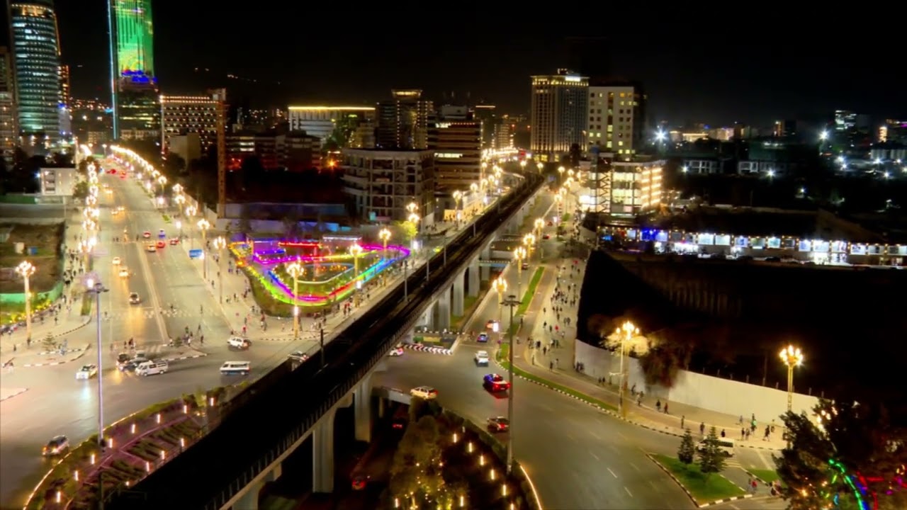 አዲስ አበባ 20206n ew face of addis @night  20206