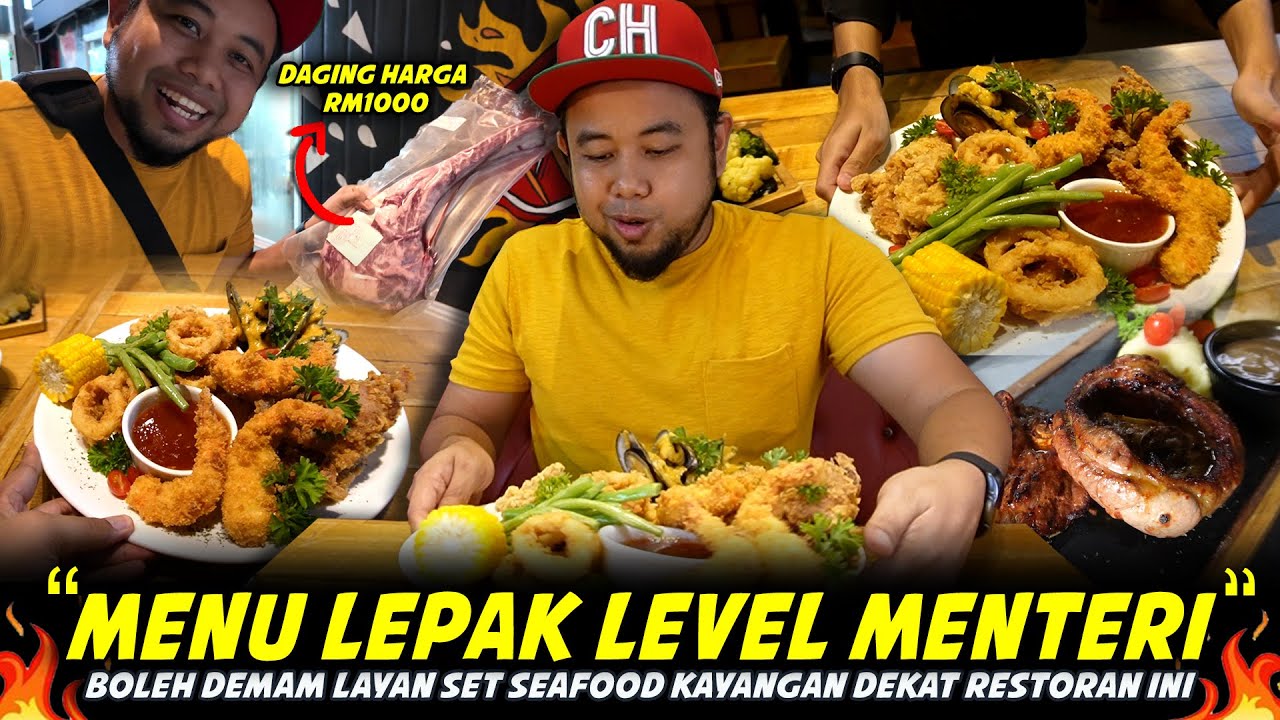 ADA YANG SANGGUP BAYAR BERIBU MAKAN DEKAT SINI...Memang Another Level Menu di KARS FINE MEAT & STEAK