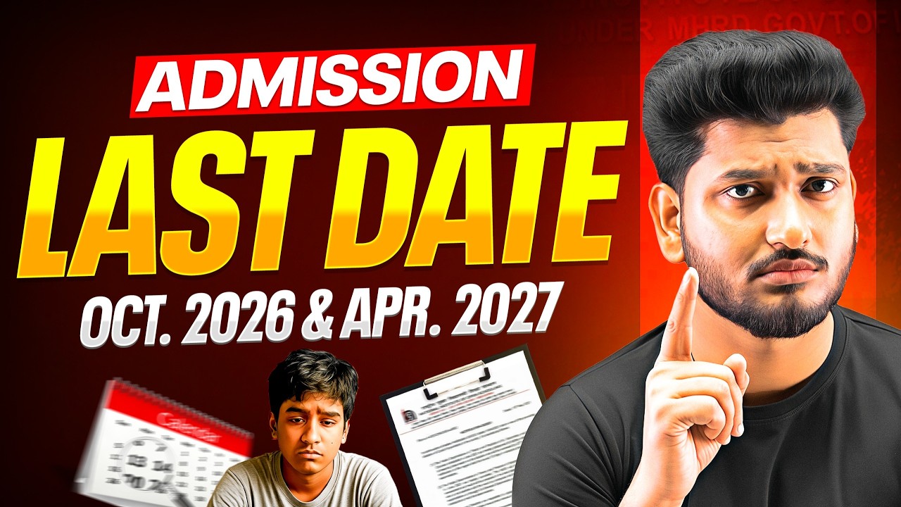 NIOS Admission Last Date 2026-27 😱 Fees, Documents & Full Process