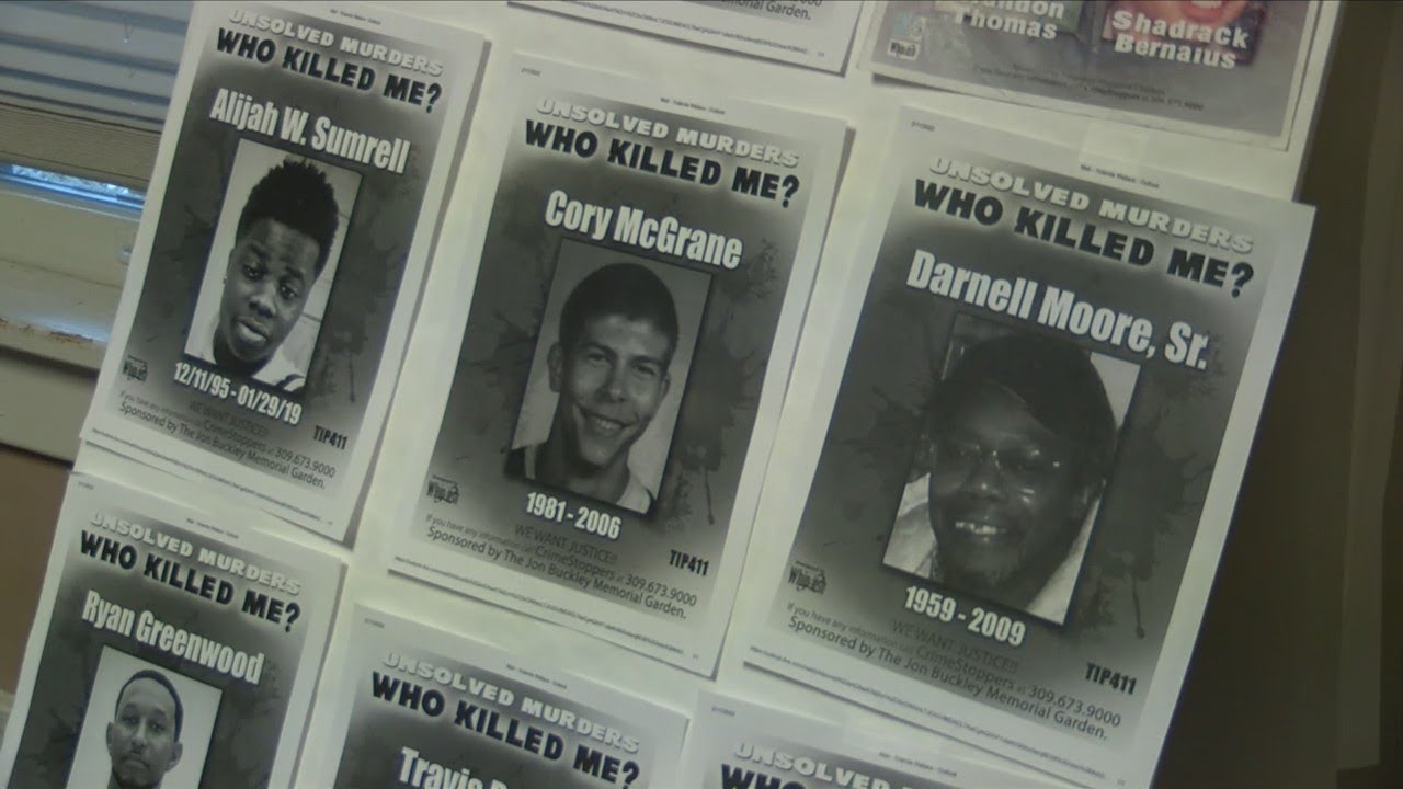 &lsquo;Who Killed Me?&rsquo; poster campaign works to solve murders in Peoria