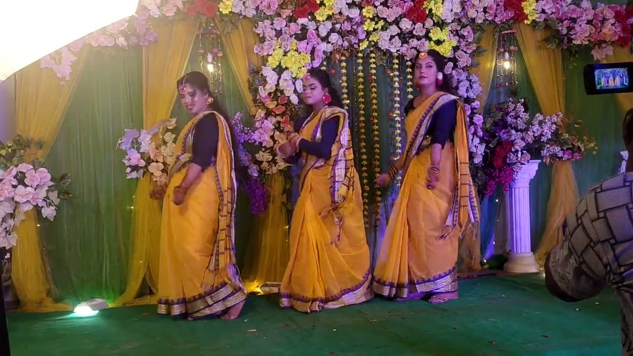 গায়ে হলুদের নাচ💖