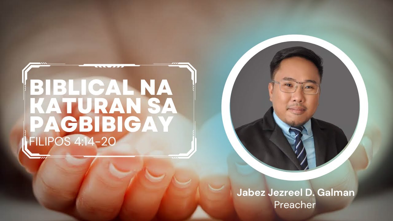 Biblical na Katuruan sa Pagbibigay (Filipos 4:14-20)
