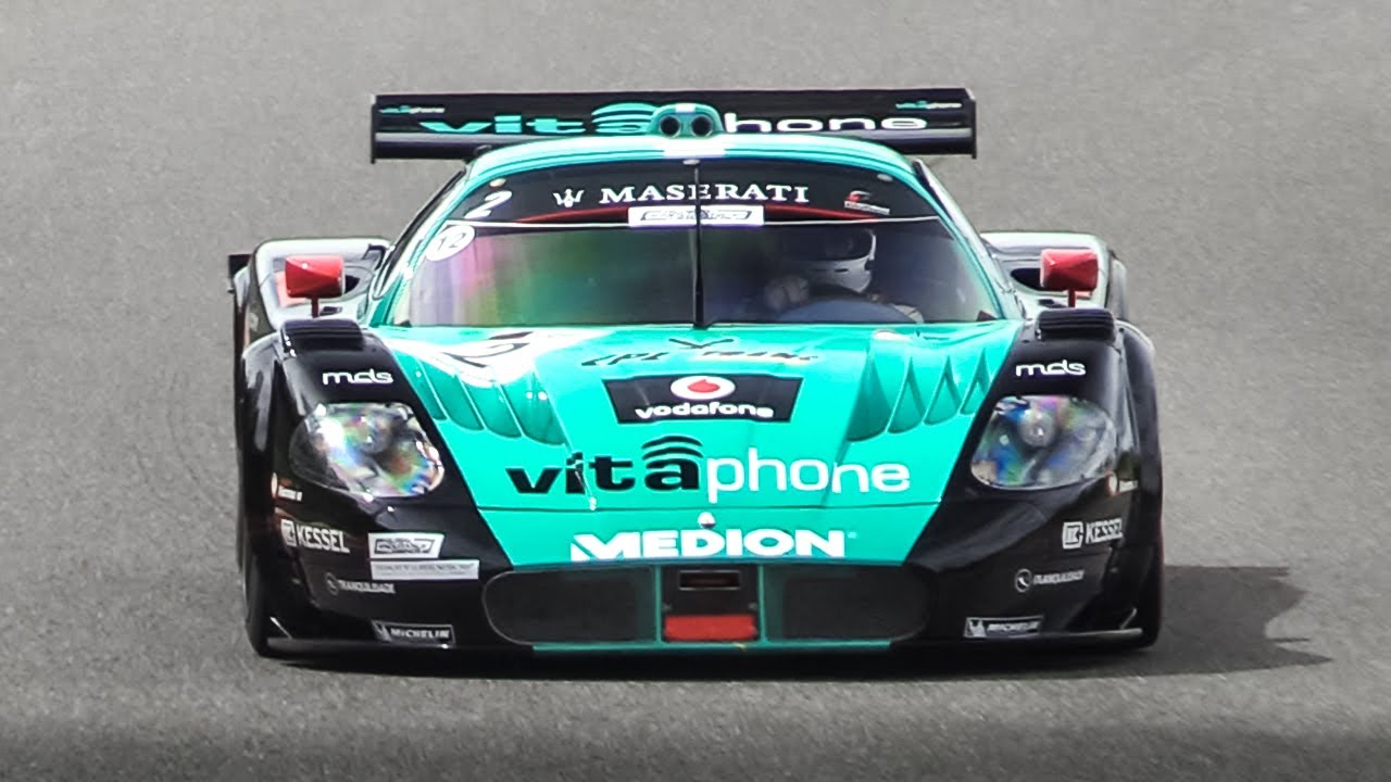 Maserati MC12 GT1: Warm Up, Accelerations & V12 Sound at Spa-Francorchamps!