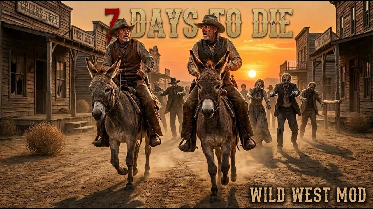 7 DAYS TO DIE WILD WEST MOD