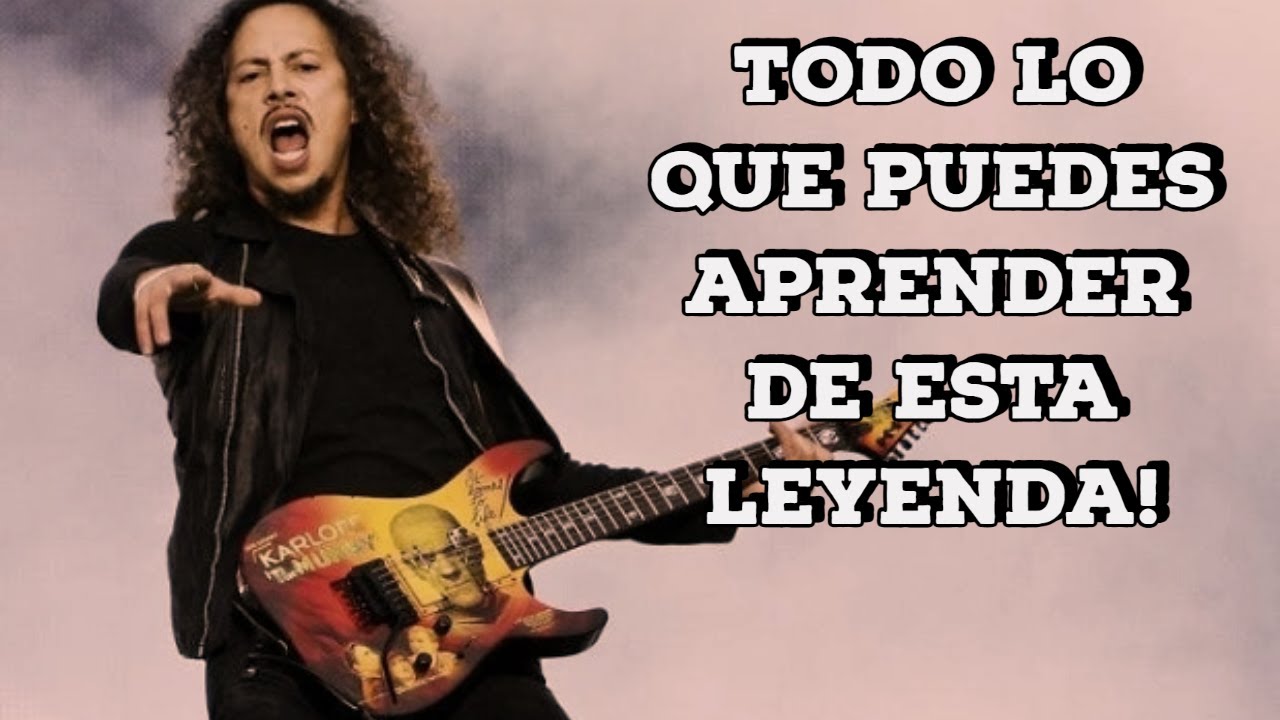 Lo que todo guitarrista debería aprender de KIRK HAMMETT