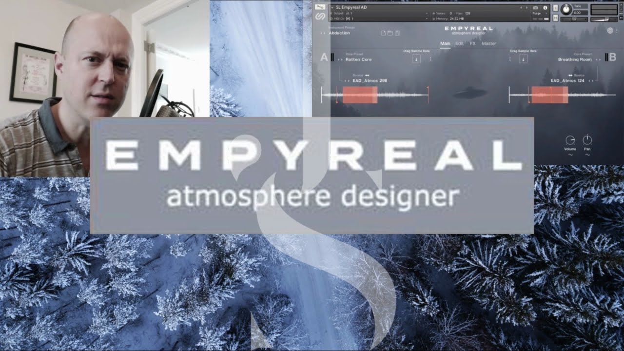 LOVELY ATMOSPHERE VST!! EMPYREAL AD by Sample Logic. Walkthrough and demo
