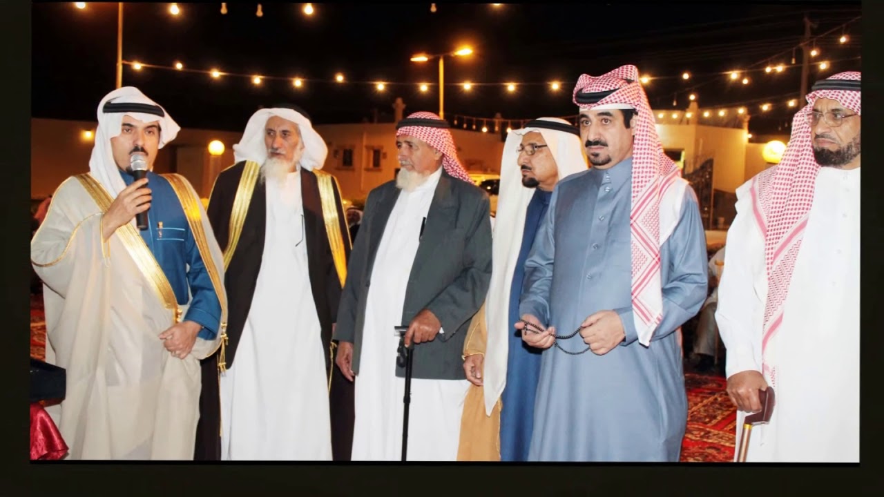 مناسبة آل رامس لآل برياع وشيوخها بالعجفة في محافظة الخرج بتاريخ 29/5/1439