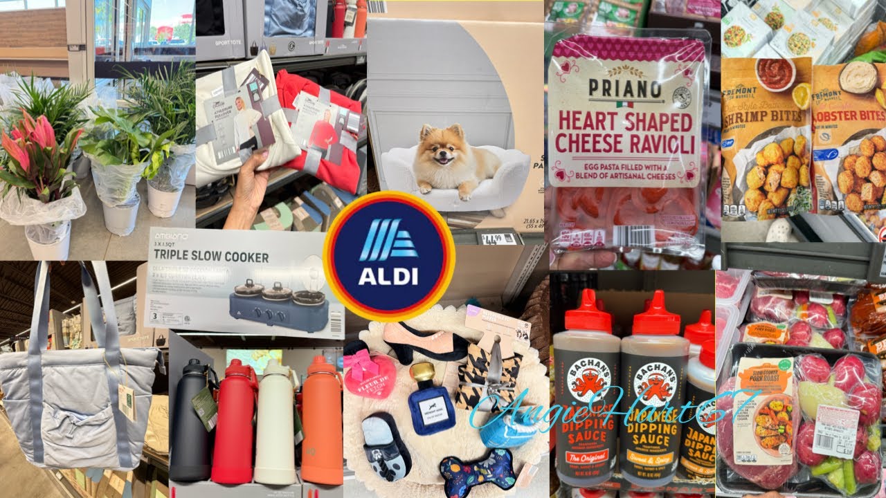 ALDI 💐WEEKLY LIMITED FINDS #groceryshopping #petsupplies #houseware @AngieHart67 #plants