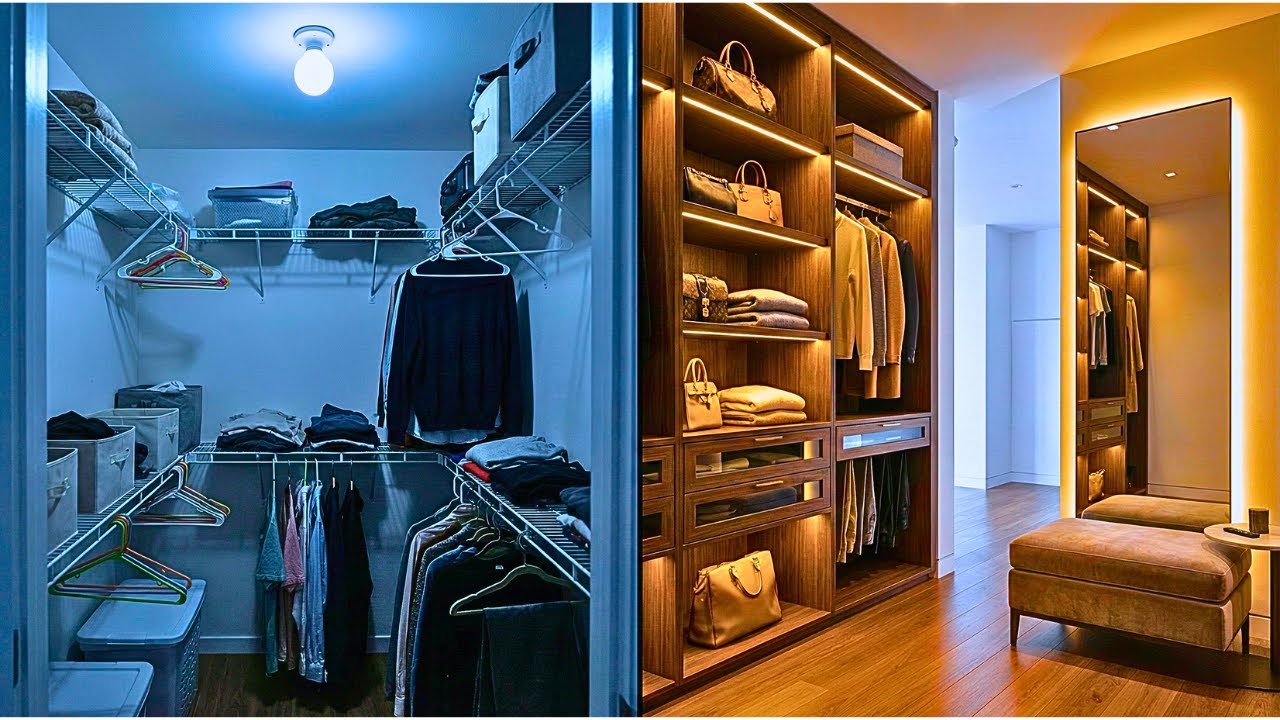 Walk In Closet Turned Ultra Luxury Wardrobe