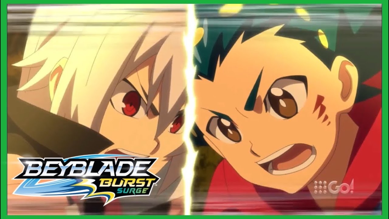 World Spryzen! BEYBLADE BURST Surge Episode 14 Dub - Shu vs Valt