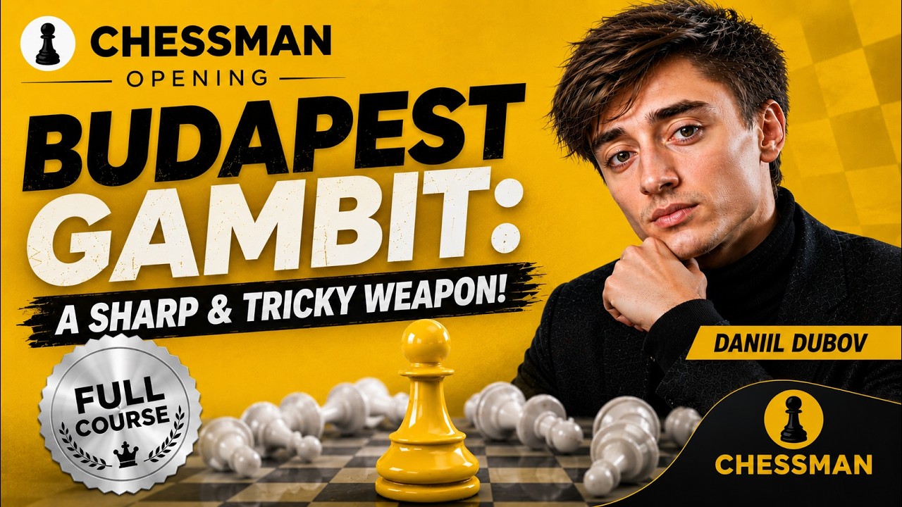 Budapest Gambit: Strategy, Plans & Tactics | Complete Course