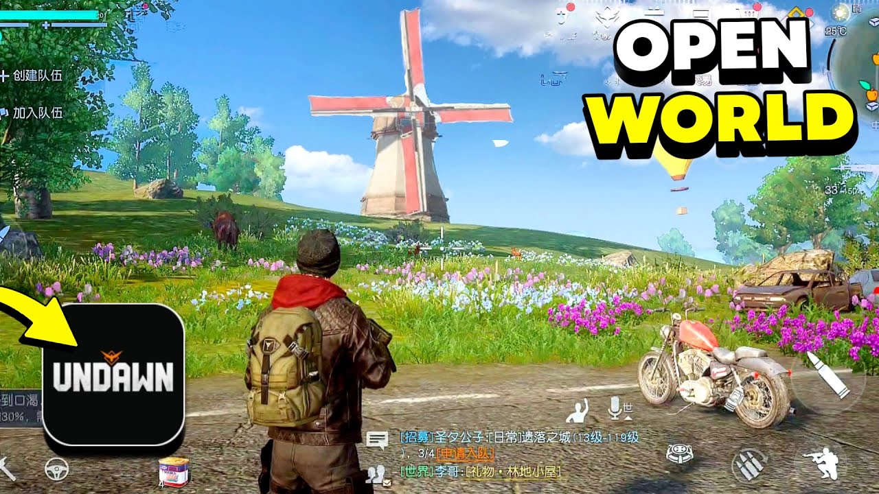 Undawn Mobile Open World EXPLORATION Gameplay | Android & iOS 2023