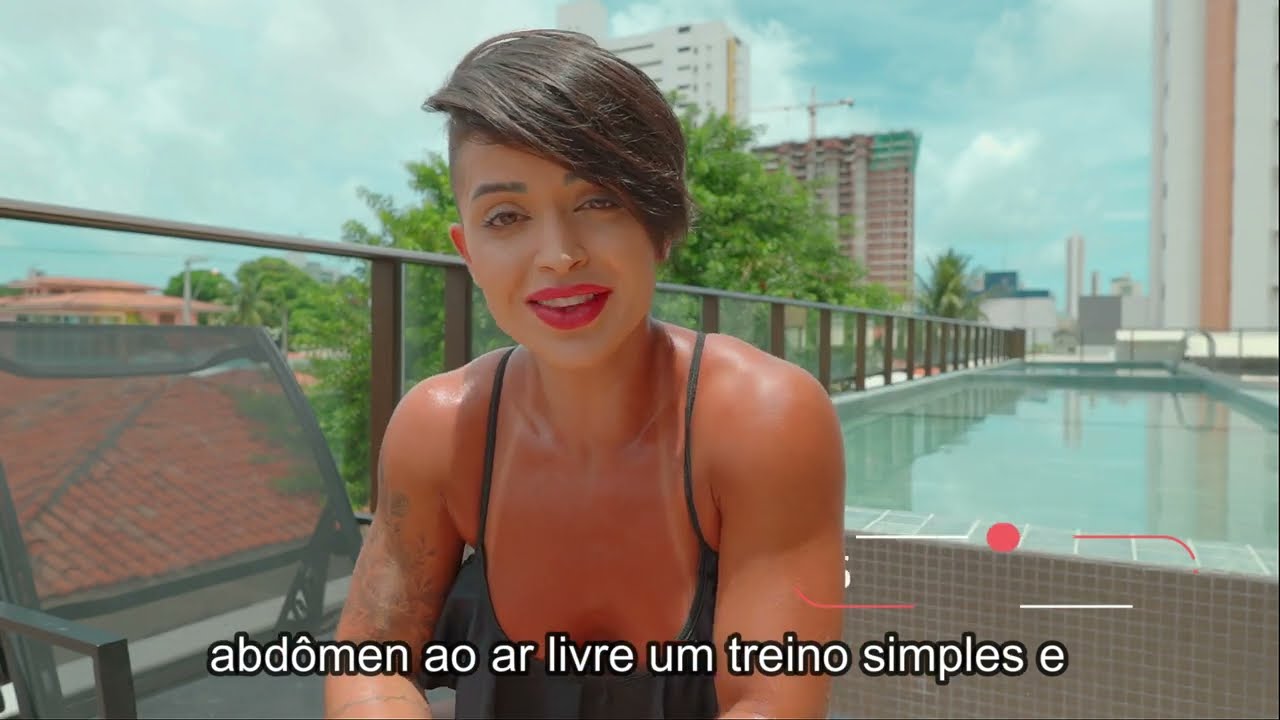 DIVERSÃO NA BEIRA DA PISCINA SUPER TREINO DE ABDÔMEN
