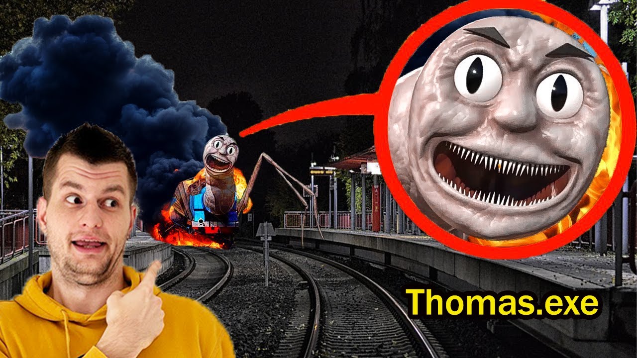 МОЙ Дрон ЛОВИТ THOMAS.EXE В РЕАЛЬНОЙ ЖИЗНИ