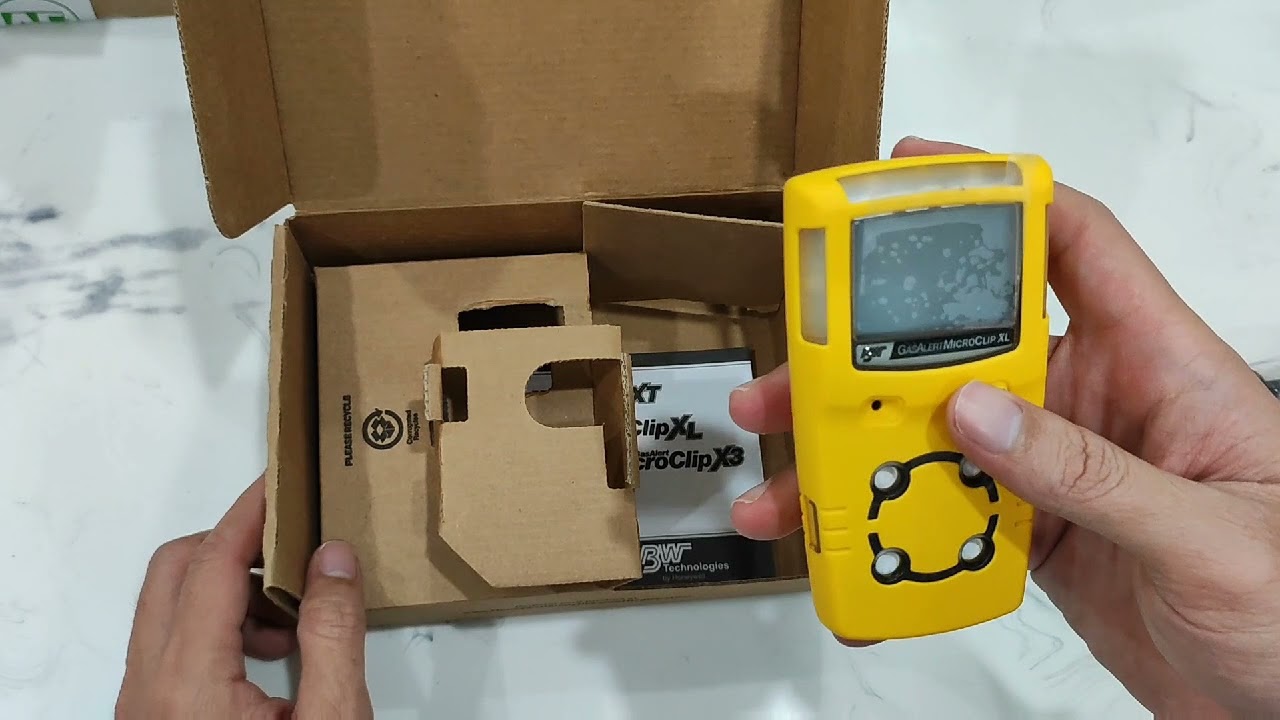 Honeywell MicroClip XL - M&aacute;y đo kh&iacute; cầm tay, H2S/CO/O2/LEL