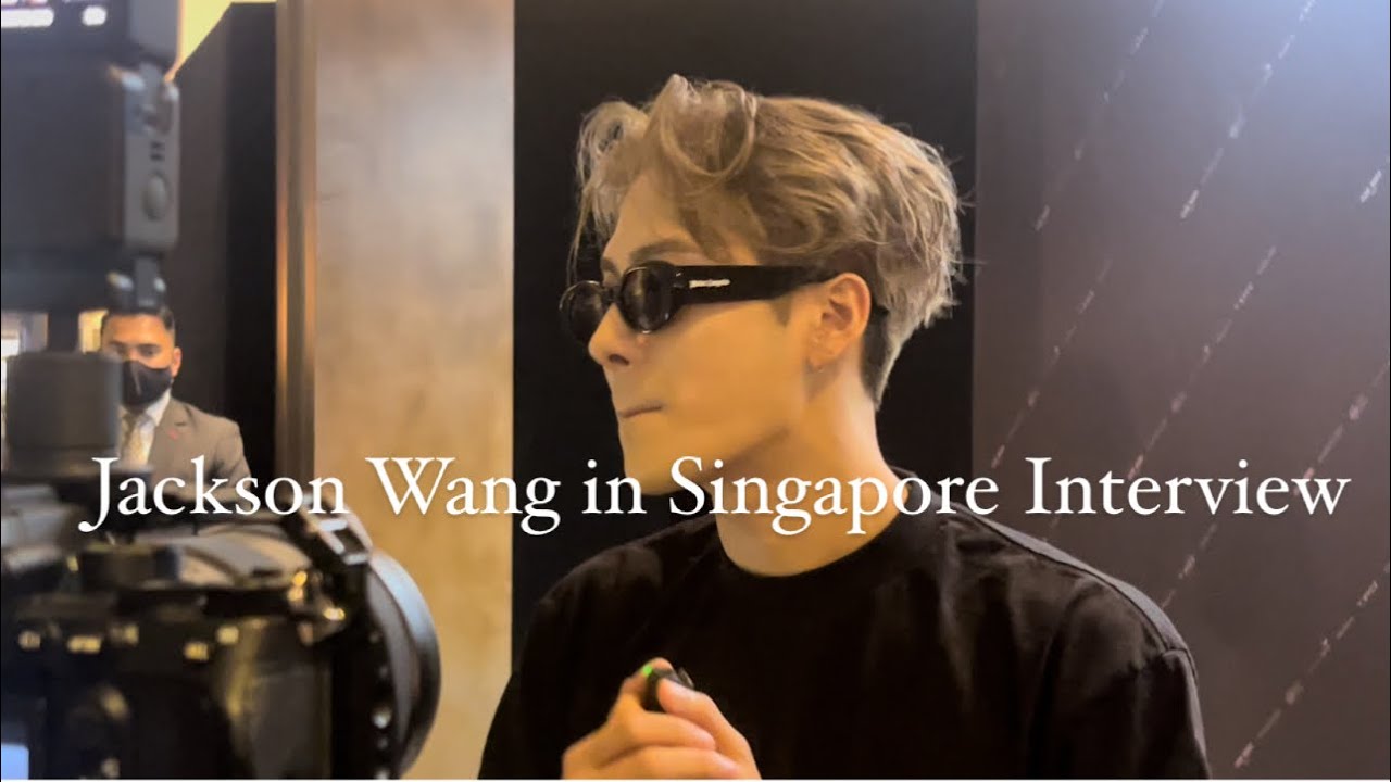 Jackson Wang Full Interview Singapore Marquee