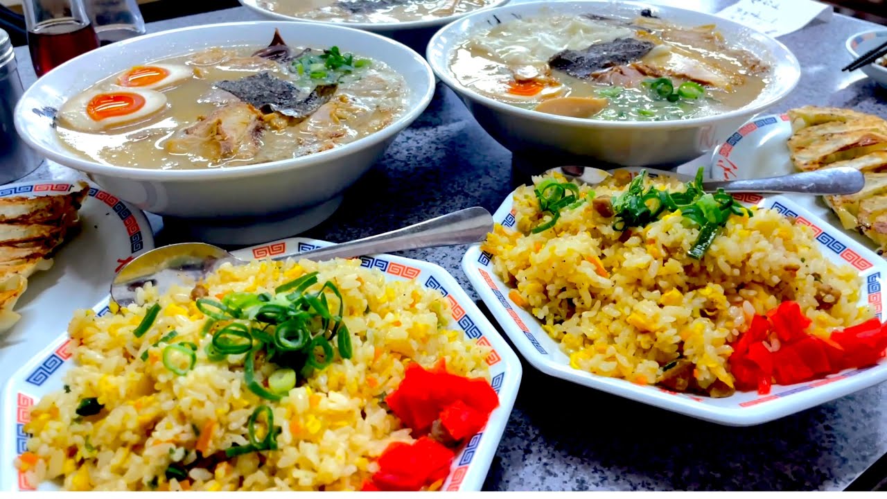 久留米濃厚系豚骨の元祖「大龍ラーメン」で炭水化物祭り【福岡県久留米市東合川】