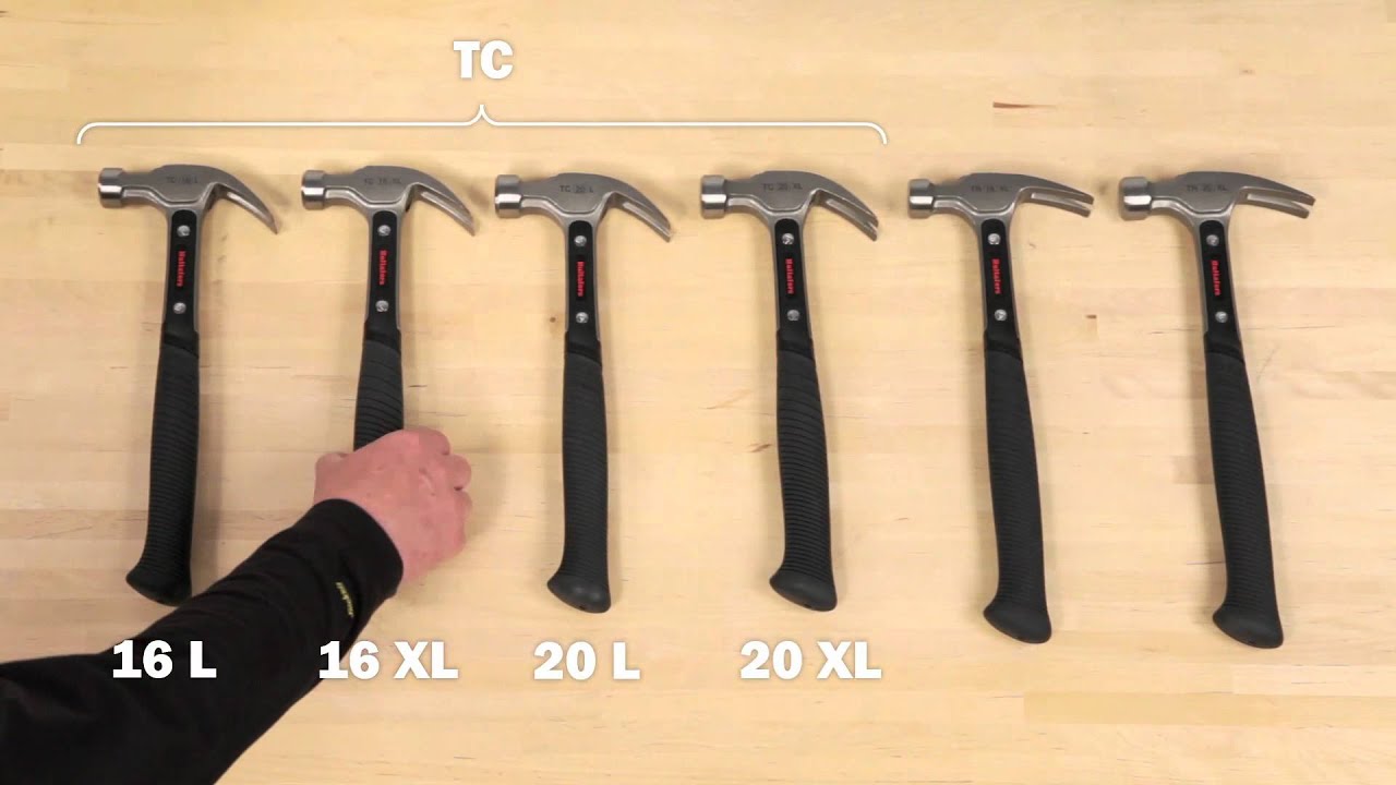 Hultafors - Claw hammer TC & TR