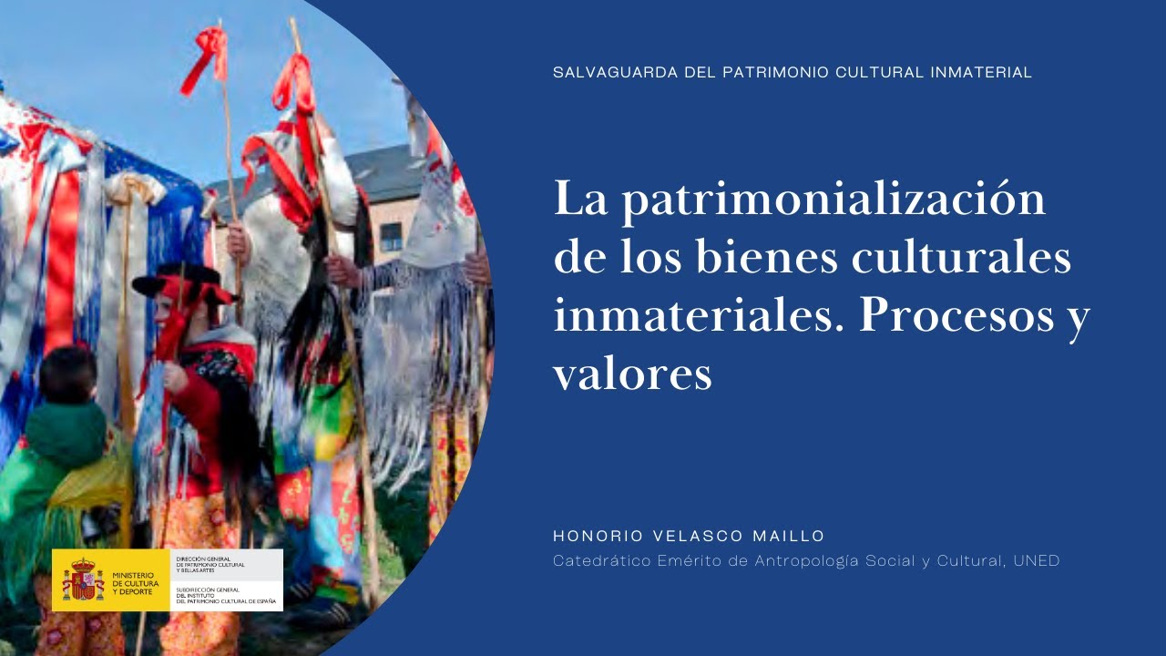 Honorio Velasco. Patrimonializaci&oacute;n de los Bienes Culturales Inmateriales. Procesos y valores (5/18)