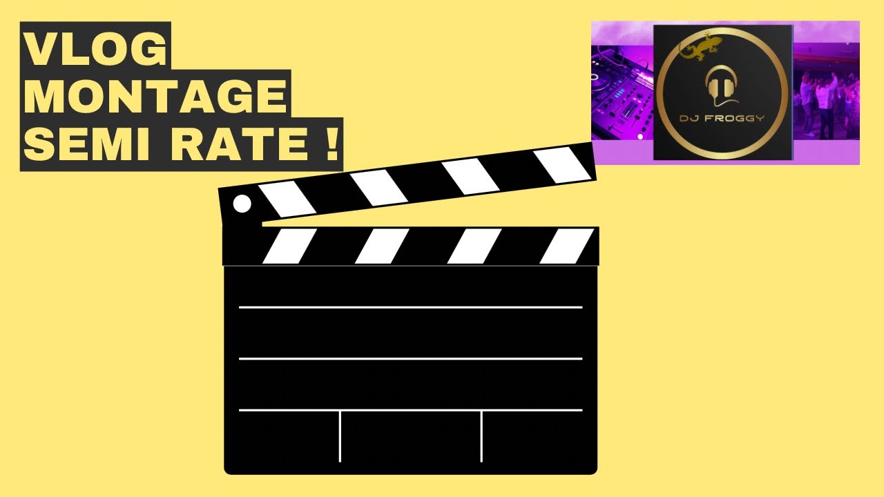 Vlog montage immersif