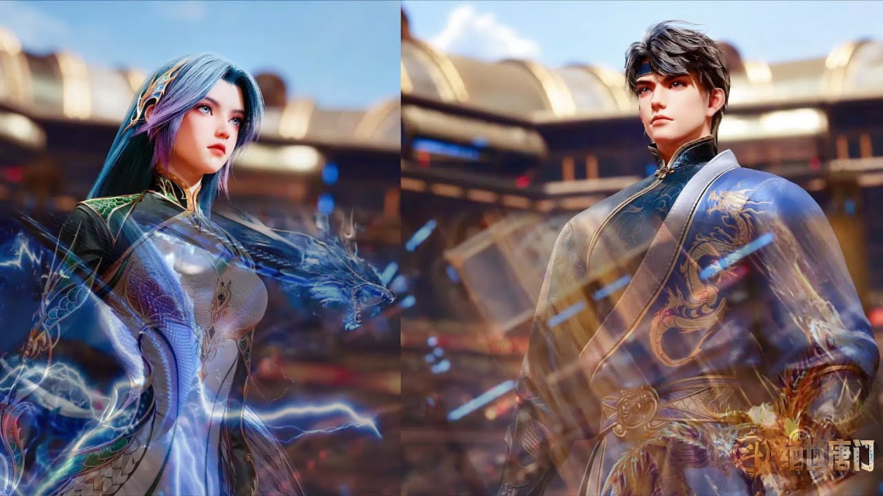 🌊 最新ep87 最强龙魂师争夺战爆发，王秋儿黄金龙手撕玉天龙蓝电龙 【斗罗大陆2绝世唐门 Soul Land 2: The Peerless Tang Clan】